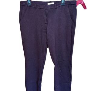 Carolina Belle Montreal Maroon and Black Straight Leg Casual Slacks Women’s 12